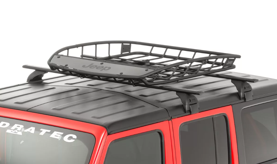 VALIJERO TUBULAR DE TECHO (LOGO JEEP)